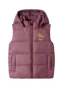 name it Weste 'NMFMARBLE' M&auml;dchen Gr&ouml;&szlig;e 128 gelb / mauve