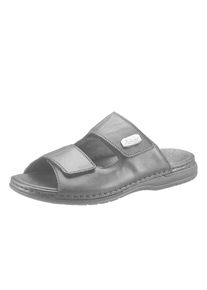 Rieker, Unisex, Pantolette , Sommerschuh, Schlappen, Klettschuh, mit zwei Klettverschl&uuml;ssen, schwarz, 40, Komfortable Pantolette auch als Hausschuh