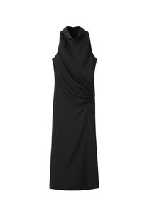 Mango Kleid 'ALMA' Damen Gr&ouml;&szlig;e 34 schwarz Sommerkleid