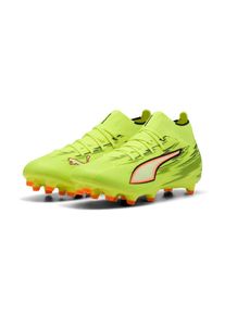 Puma, Unisex, Puma Fussballschuh &raquo;ULTRA 6 MATCH+ FG/AG&laquo; f&uuml;r Rasen- und Kunstrasenpl&auml;tze, mit SPEEDSYSTEM Laufsohle, gelb alert, Puma schwarz, glowing 