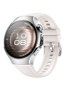 Huawei, Smartwatch &raquo;WATCH 5 42mm&laquo;(/ 1,38 &prime;&prime;) Harmony OS, wei&szlig;, silber, 1,38 &prime;&prime;, Smartwatch