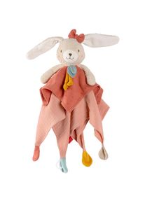 babyFEHN Fehn, Schmusetuch &raquo;Schmusetuch Hase&laquo; mit Befestigungsring f&uuml;r Schnuller, bunt, Einheitsgr&ouml;&szlig;e, Schmusetuch