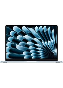 Apple, Notebook &raquo;MacBook Air 13 2026 M5 10C GPU / 24 GB / 1 TB Sky Blue&laquo; / 13,6 &prime;&prime; Integrierte NPU (Neural Processing Unit), blau, Geh&auml;use aus 