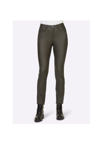 Heine, Unisex, Heine R&ouml;hrenhose, khaki, 23, Kurzgr&ouml;ssen, Angesagte Skinny-Form