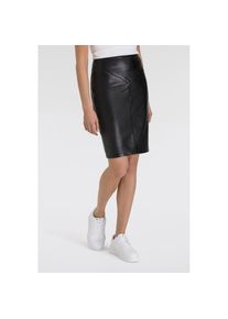 Mauritius, Unisex, Lederrock in eleganter Form, schwarz, XL, Lederrock von GIPSY by Mauritius, Trachtenmode