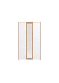 Home Affaire, Home Affaire Kleiderschrank &raquo;Varadero, 2 moderne Farbkombinationen mit schwarzen Griffen&laquo; mit 1 Spiegelt&uuml;r, in den Breiten 119 und 157cm