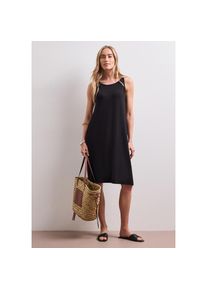 Street One, Unisex, Street One Shirtkleid Ohne Taschen Sommerkleid mit Schnallendetail/Viskose-Stretch, schwarz, 34, N-Gr, Kleid f&uuml;r Unisex von Street