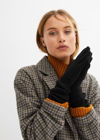 Handschuhe in schwarz, Gr&ouml;sse Onesize, bonprix