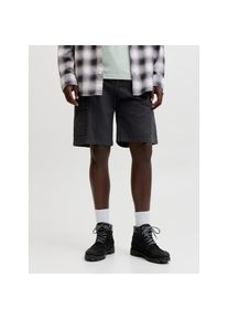 Jack & Jones Jack & Jones, Unisex, Cargoshorts &raquo;JPSTCOLE HUDSON BELTED CARGO SHORTS MID&laquo;, schwarz, XL, N-Gr, Coole Cargo Short von jack & Jones