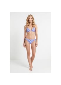 JOOP!, Unisex, JOOP! Bikini-Hose &raquo;Muri Beach&laquo;, muri aop, 34, N-Gr, Mediterraner Kachelprint in strahlenden Blaunuancen &ndash; inspiriert vom S&uuml;den