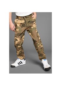 Kidsworld, Unisex, Kidsworld Cargohose &raquo;in coolen Tarnfarben&laquo; , mit l&auml;ssigen Cargotaschen, sand tarnfarben, 164, N-Gr, Cargohose f&uuml;r Unisex