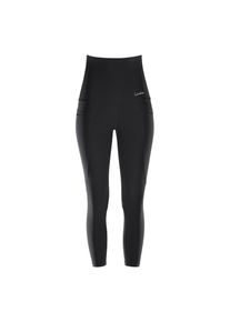 WINSHAPE, Unisex, Leggings &raquo;Functional Power Shape 7/8-Tights HWL314&laquo; High Waist mit praktischen Taschen, schwarz, S, Normalgr&ouml;ssen, Zipper-Tasche am 