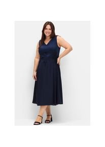 sheego, Unisex, Cocktailkleid &raquo;Cocktailkleid&laquo;, marine, 46, Normalgr&ouml;ssen