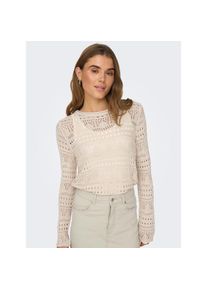 Jacqueline de Yong Jdy, Unisex, JDY Rundhalspullover &raquo;JDYSUN LAY L/S BOATNECK PULLOV. KNT NOOS&laquo;, tapioca, XXL, Pullover von JDY
