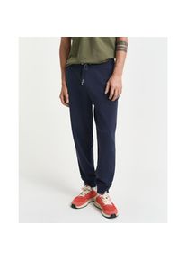 Gant, Unisex, Sweathose &raquo;REG SHIELD SWEATPANTS&laquo; mit Logostickerei unterhalb des Bunds, evening blau, XL, N-Gr, Sweathose von Gant