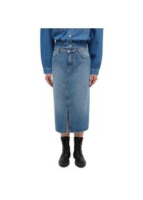 Mustang, Unisex, Mustang Jeansrock &raquo;EUREKA Denim&laquo; mit einem Gehschlitz, medium middle, 29, Rock von Mustang