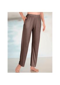 Jelmoli Unisex, Relaxhose, braun, 44, Normalgr&ouml;ssen, weich fliessende Viskose-Qualit&auml;t