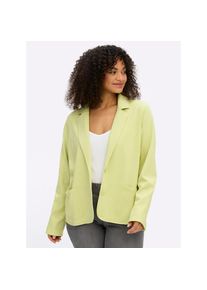 sheego, Unisex, Sweatblazer &raquo;Sweatblazer&laquo;, pistazie, 52