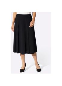 Lady, Unisex, Jerseyrock, schwarz, 20, mit Elasthan