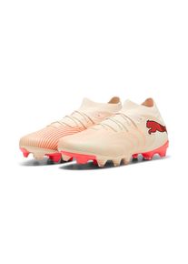 Puma, Unisex, Puma Fussballschuh &raquo;FUTURE 9 MATCH FGAG WNS&laquo; f&uuml;r Rasen- und Kunstrasenpl&auml;tze, sugarot almond, Puma wei&szlig;, ultra rot, Puma schwarz, 37, 