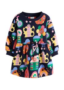 next Kleid M&auml;dchen Gr&ouml;&szlig;e 80 navy / gelb / orange / rosa