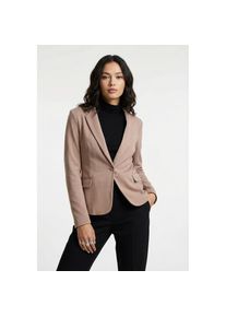 V&eacute;ro Moda Vero Moda, Unisex, Jerseyblazer &raquo;VMJULIANE, figurbetonter Schnitt, 1-Knopf Verschluss&laquo; Materialmix, ungef&uuml;ttert, regular fit, misty rose, 40, Moderner