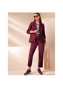 Heine, Unisex, Heine Jackenblazer &raquo;Blazer&laquo;, burgund, 38, optisch streckender Reverskragen