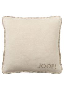 JOOP! Kissenbezug , Naturfarben, Sandfarben , Textil , Uni , 50x50 cm , Oeko-Tex&reg; Standard 100 , b&uuml;gelfrei, hochwertige Qualit&auml;t , Heimtextilien, Wohntextilien, Kissenbezug