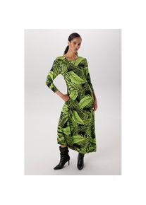 Aniston Selected, Unisex, Aniston SELECTED Maxikleid mit etwas weiter schwingendem Rockteil - NEUE KOLLEKTION, kiwigr&uuml;n, schwarz, 48, N-Gr, Kleid im 