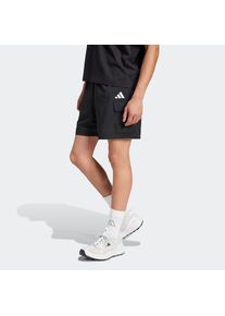 adidas Sportswear, Unisex, adidas Sportswear Shorts &raquo;ESSENTIALS SMALL LOGO CARGO CHELSEA&laquo;, schwarz, wei&szlig;, normal, gr., XXL, N-Gr, Diese bequemen 