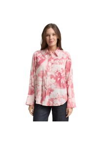 Tom Tailor, Unisex, Tom Tailor Hemdbluse mit Muster, rot brushed flow, 42, Bluse von Tom Tailor
