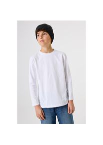 Garcia, Unisex, Langarmshirt for BOYS, wei&szlig;, 176, T-Shirt von Garcia for BOYS