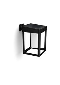 Philips, Aussen-Wandleuchte &raquo;Camill UE Solar SQ schwarz 3000K&laquo; Warmweiss, schwarz