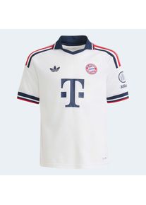 Adidas Performance, Unisex, adidas Performance Fussballtrikot &raquo;FCB A JSY Y&laquo; f&uuml;r Kinder, aus Polyester, neutraler Schnitt, wei&szlig;, 128, Fussballtrikot 
