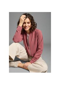 Laura Scott, Unisex, Blouson mit Herz Druck-Applikationen, leichte &Uuml;bergangsjacken, bordeaux, 38, Blouson mit Herz Druck von Laura Scott, leichte 