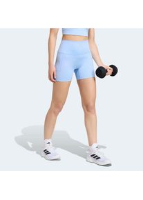 adidas Performance, Unisex, adidas Performance Shorts &raquo;W 3SS SCULPT S&laquo;, glow blau, innenbeinl&auml;nge ca. 13 cm, S, L&auml;nge 5, Leggings mit ADISOFT f&uuml;r 