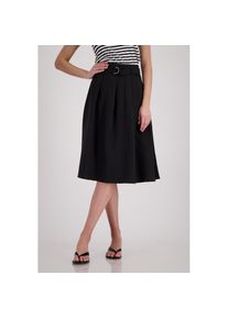 monari, Unisex, Faltenrock Regular fit mit Faltenwurf, schwarz, 36, Stilvoller Faltenrock von monari