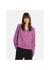 LIEBLINGSST&Uuml;CK Lieblingsst&uuml;ck, Unisex, Schlupfbluse &raquo;Betsey&laquo; mit Tunika-Ausschnitt, fresh rose, 44, Bluse mit Streifen von Lieblingsst&uuml;ck