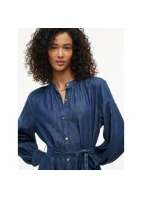 Tommy Hilfiger, Unisex, Jeanskleid &raquo;GATHERED MIDI DRESS MYF&laquo; Baumwoll-Denim, myf, M (40), N-Gr, Denim Blusenkleid von Tommy Hilfiger Womenswear