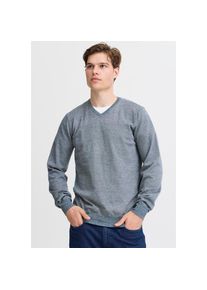 Blend, Unisex, V-Ausschnitt-Pullover &raquo;BHBRUTON V-neck&laquo; aus Polyester, Regular Fit, in normaler L&auml;nge, marineblaus, S, V-Ausschnitt-Pullover von Blend 