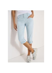 Cecil, Unisex, 3/4-Hose &raquo;Style YorkStyle NewYork&laquo; im Five-Pocket Style, diamond blau, 29, N-Gr, Hose f&uuml;r Unisex von Cecil