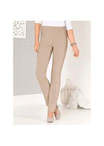 Classic Basics, Unisex, Stretch-Hose, beige, 25, Kurzgr&ouml;ssen, Polyester, Viskose, Elasthan