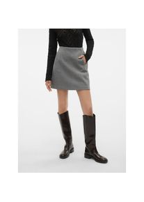 V&eacute;ro Moda Vero Moda, Unisex, Minirock &raquo;VMFORTUNEALLISON HW SHORT SKIRT GA NOOS&laquo; Kunstfaser, medium grau melange, XL (42), Minirock von Vero Moda