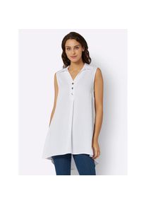 Inspirationen, Unisex, Klassische Bluse, ecru, 44, figurschmeichelnd