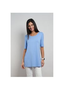 Seidel Moden, Unisex, Longshirt &raquo;Otto exclusiv&laquo; Shirt in A-Linie, MADE IN GERMANY, hellblau, 48, Halbarmshirt von Seidel Moden