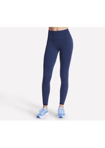 Skechers, Unisex, Leggings &raquo;Women's High Waisted Legging&laquo; mit Handytasche, atmungsaktives Material, schnell trocknend, navy, M (38/40), N-Gr, 