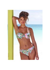 s.Oliver, Unisex, s.Oliver Balconette-Bikini-Top &raquo;Herbst&laquo; im floralen Design, gr&uuml;n bedruckt, 36, Cup D, Mix-Kini nach Lust und Laune mixen