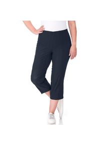 KjBRAND, Unisex, KjBRAND Caprihose &raquo;Susie Capri Wash & Go&laquo; Sommerhose b&uuml;gelfrei, marine, 44, N-Gr, KjBRAND Hose Susie Capri - Wash&Go: b&uuml;gelfrei