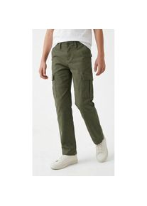 name it, Unisex, Cargohose &raquo;NKMRYAN ST TWI CARGO PANT 5720-OT NOOS&laquo;, olive night, 134, N-Gr, Coole Cargohose von name it f&uuml;r Unisex