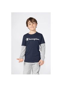 Champion, Unisex, Langarmshirt &raquo;SPORTWEAR LONG SLEEVE Standard Fit&laquo; f&uuml;r Kinder, mit Rundhalsausschnitt, aus Baumwolle, normale L&auml;nge, nny, noxm, ns1, 